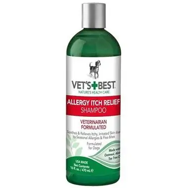 أفضل شامبو للكلاب من Vet's 3165810345 Allergy Itch Relief