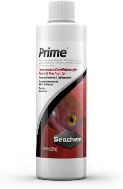 Acondicionador de agua dulce y salada Seachem Prime