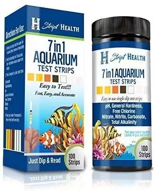 Stript He alth 7-veis Aquarium Test Strips