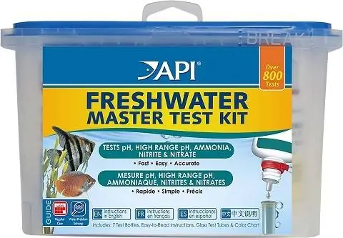 Kit de prueba maestro de acuario de agua dulce API