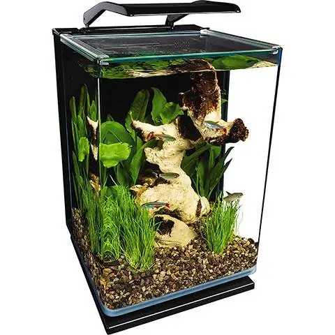 Marineland Portrait Glass LED Aquarium Kit