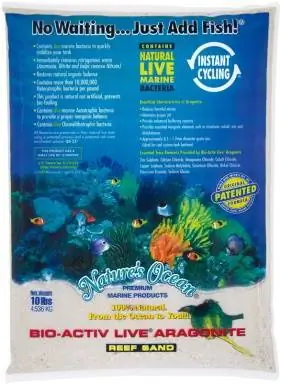 Nature's Ocean Bio Activ Levend Aragoniet Levend Zand