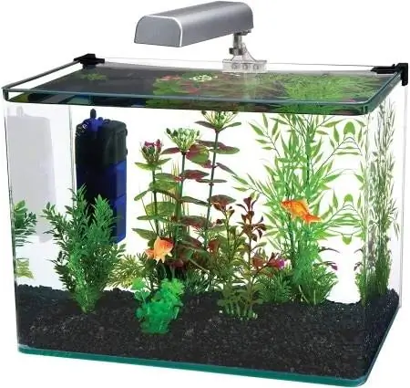 PennPlax Curved Corner iav Aquarium