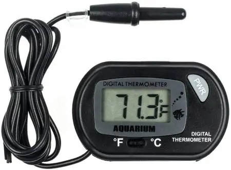 Termòmetre digital d'aquari LCD Zacro Temperatura del terrari d'aigua del tanc de peixos