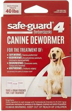 Desparasitador canino Safe-Guard