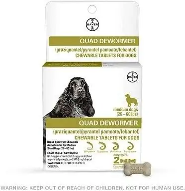 Antiparasitario masticable Bayer Quad