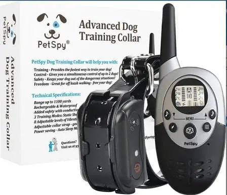 PetSpy M86 طوق تدريب الكلاب المتقدم