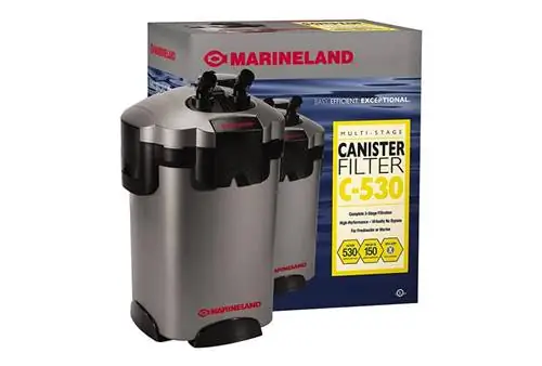 Marineland C-530 Canister Filter Review 2023 - prós, contras & Veredicto