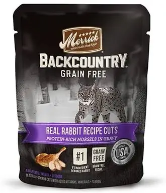 Merrick Backcountry Grain-Free Morsels Real Rabbit Recipe Cuts