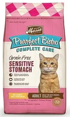 Merrick Purrfect Bistro Complete Care Kornfri sensitiv mage