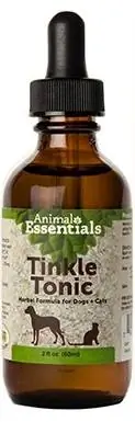 Animal Essentials Tinkle Tonic suplemento a base de hierbas para perros y gatos