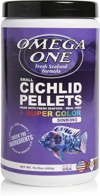 Omega One Super Colour Sinking Cichlid Pellets