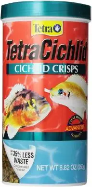 Pokročilé zloženie čistej vody TetraCichlid Cichlid Crisps