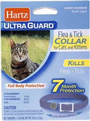 Hartz UltraGuard Flea & Tick Collar Cats_Chewy-ի համար