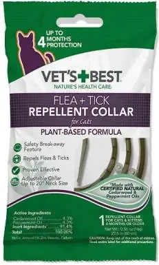 Veterinärens bästa 4 mån. Flea & Tick Collar för Cats_Chewy