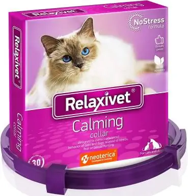 Relaxivet Calming Collar untuk Cats_Amazon