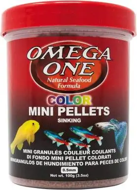 Omega One Color Mini Pellets