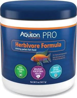 Pelety krmiva pro ryby Aqueon Pro Herbivore Formula