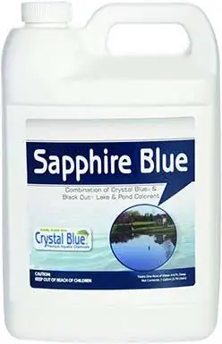 Sapphire Blue Lake at Pond Dye