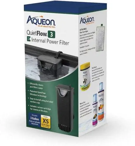 סקירת מסנן כוח פנימי של Aqueon Quietflow 2023 - יתרונות, חסרונות, פסק דין