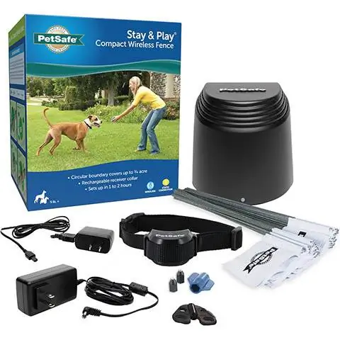 PetSafe Stay & Play Compact draadloos honden- en kattenhek