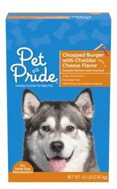 Tsiaj Pride Chopped Burger nrog Cheddar Cheese Flavor