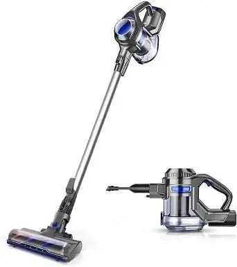 7MOOSOO Cordless Vacuum 4 in 1 Tongkat Hisap Kuat Penyedot Debu Genggam