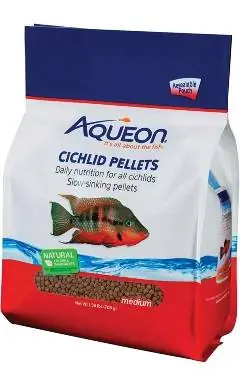 Pellets de comida para ciclídeos Aqueon