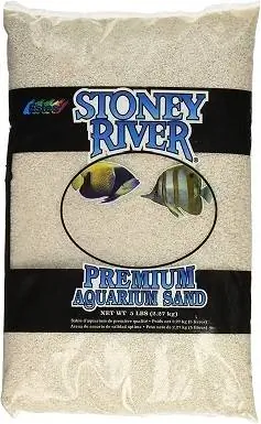 Stoney River White Aquatic Sand Sötvatten