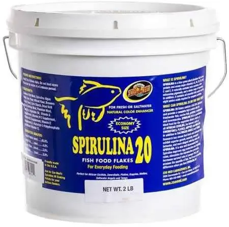 Spirulina vločky