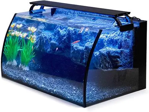 Hygger Horizon 8 Gallon LED Glass Aquarium Kit