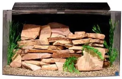 SeaClear Acrylic Aquarium Bowfront Sett