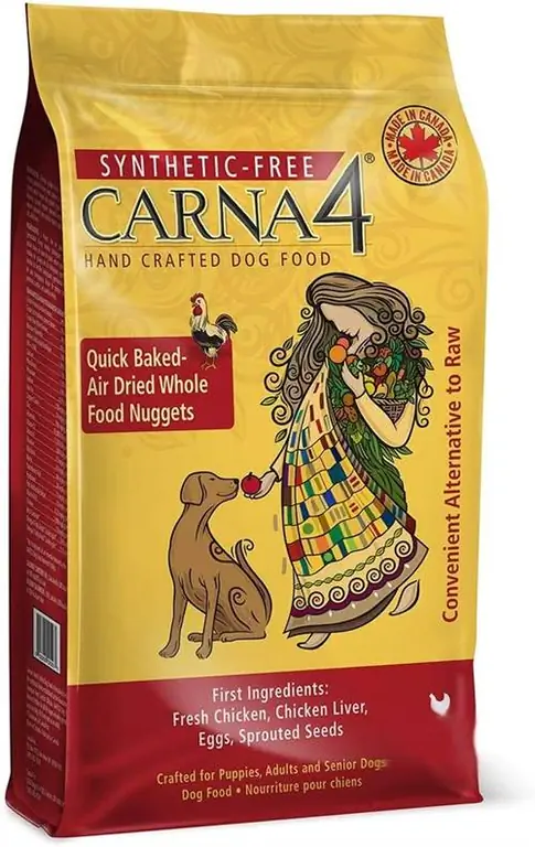 Carna4 Handcrafted Dog Food, Manok