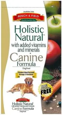 Bench & Field Holistic Natural Formula Dry Dog Food