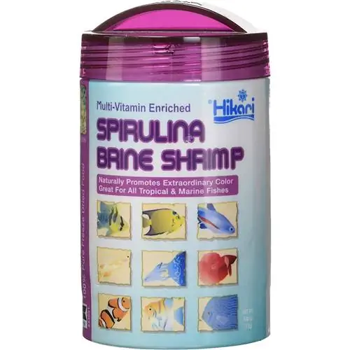 Hikari Spirulina ծովախեցգետին