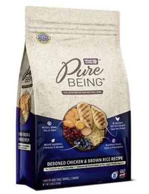 Aldi Pure Being Natural Dog Food Recept med urbenad kyckling & brunt ris