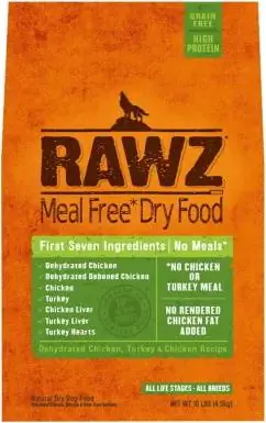 Rawz Meal Free Kalkoen en Kip Droog hondenvoer