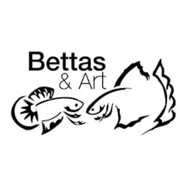 bettas i logotip d'art