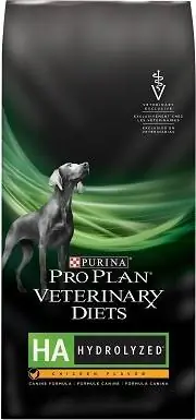 7Purina Pro Plan Thú y Chế độ ăn kiêng HA Công thức thủy phân Hương vị gà Thức ăn khô cho chó