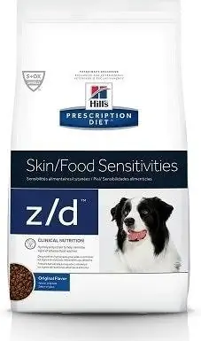 8Hill's Prescription Diet zd Original SkinFood Sensitivities Dry Dog Food