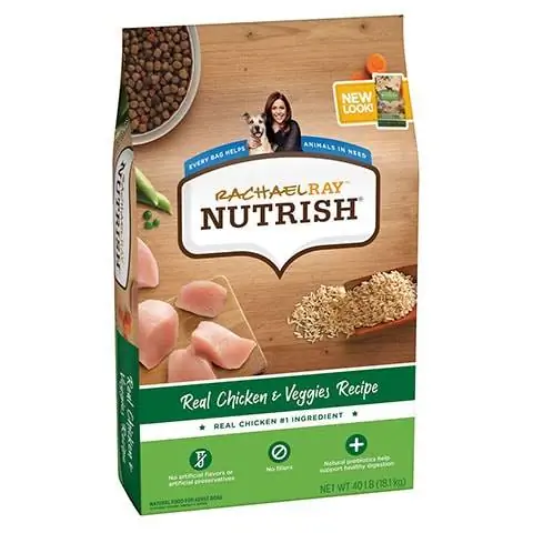 Rachel Ray Nutrish Chakula cha Mbwa Mkavu