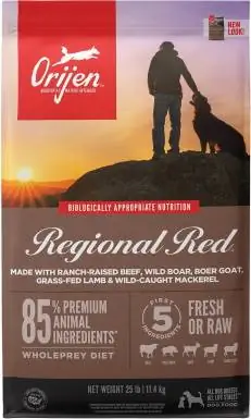 Ração ORIJEN Regional Red Grain Free Dry Dog