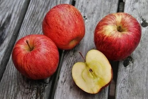 pommes rouges