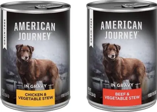 American Journey getreidefreies Hundefutter in Dosen