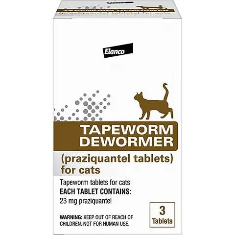 Bayer Tapeworm Dewormer para gatos com 6 semanas ou mais