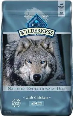 9Blue Buffalo Wilderness Chicken Recipe Grain-Free Dry Dog Food