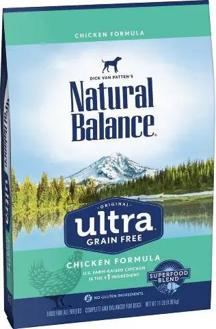 Natural Balance originalus itin be grūdų sausas šunų ėdalas