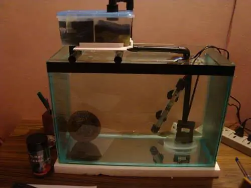 ለ aquariums diy sump ማጣሪያ