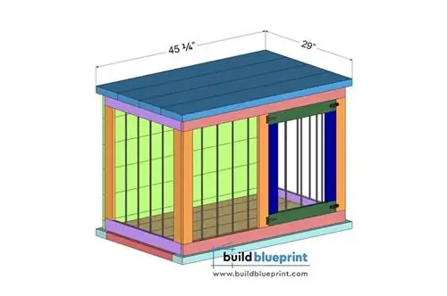 DIY single hundekennel