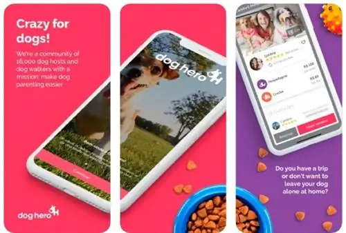 „DogHero ios“programa